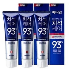 MEDIAN Dental IQ 93% Toothpaste 120g x 3EA Original Blue Amore Brand New KOREA