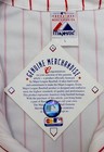 PETE ROSE Signed Majestic Cincinnati Reds Pinstripe Jersey JSA COA Size L — photo 5