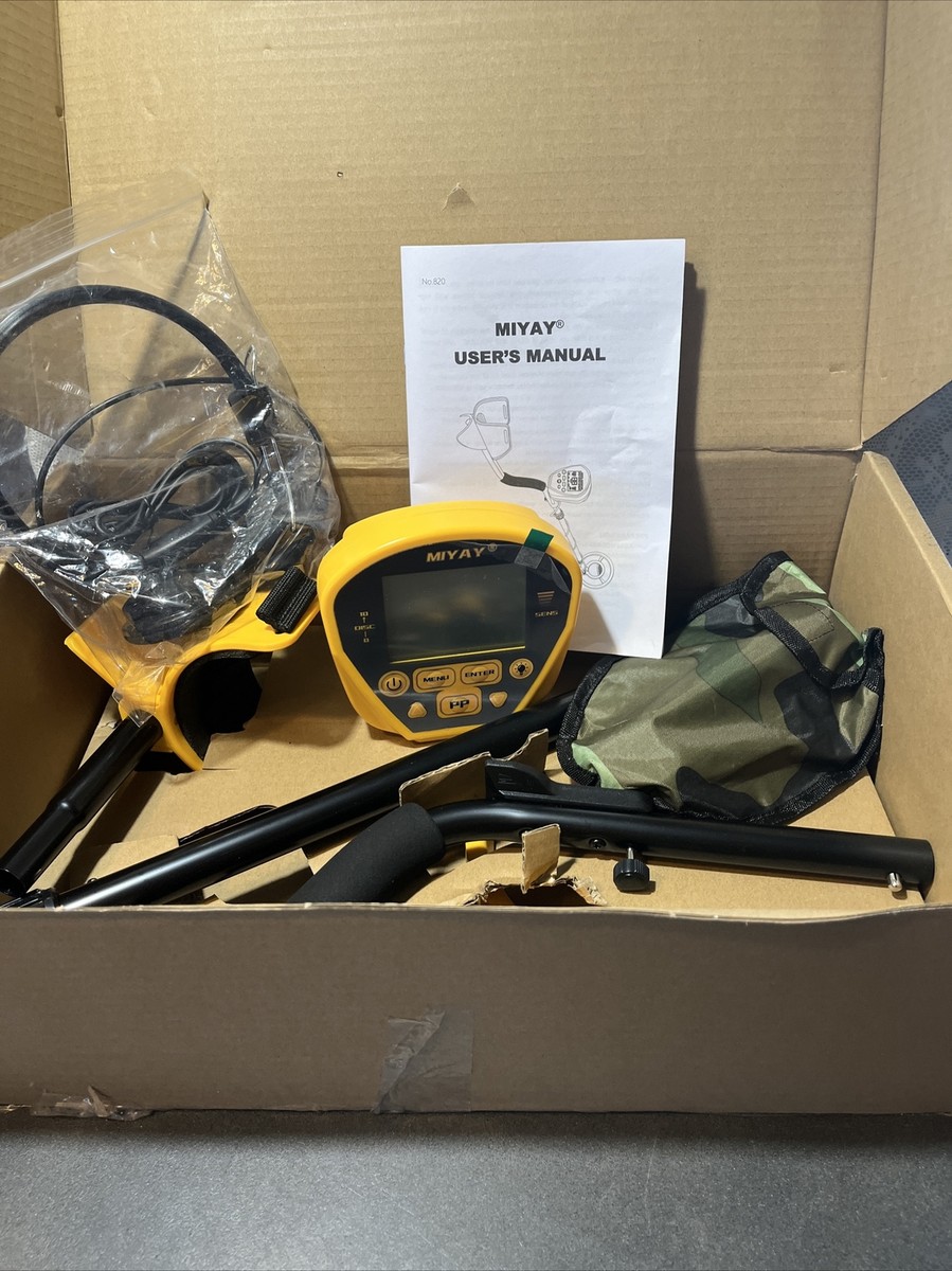Metal Detector for Adults - Professional Yellow MIYAY 820
