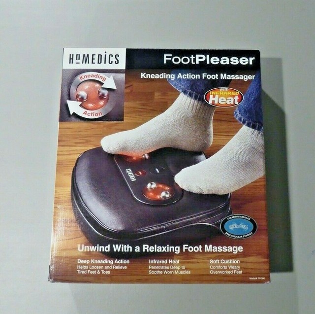 HoMedics FP300 Foot Pleaser Kneading Foot Massager with Infrared Heat