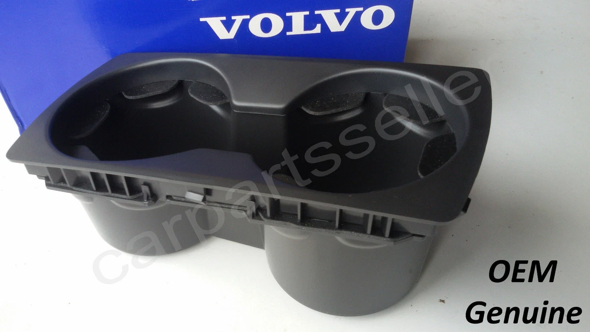 Volvo S40 V50 C30 Cup Holder Front Center Console Black 30766365