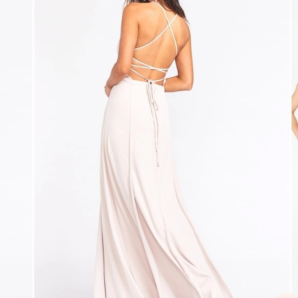 NWT Show Me Your Mumu Godshaw Goddess Dress Wedding Formal Maxi Flowing  Size S | eBay