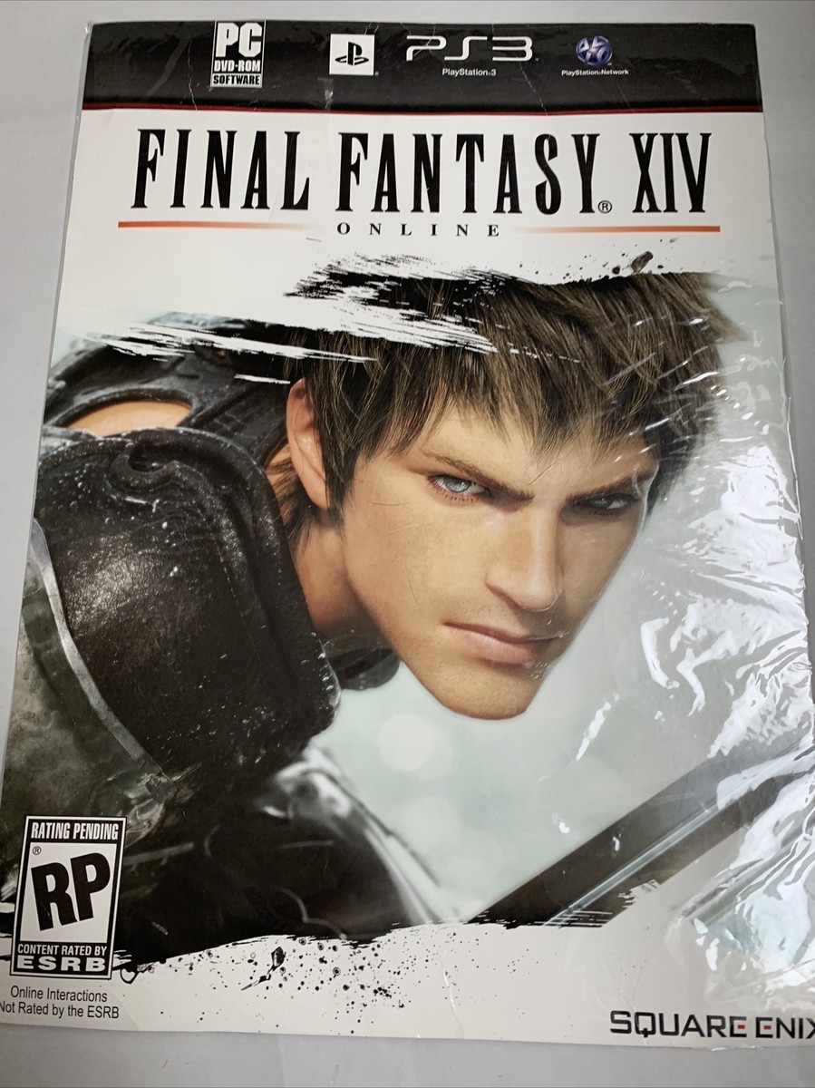 NOS Final Fantasy XIV Online Rare Store Promo Poster 15.5