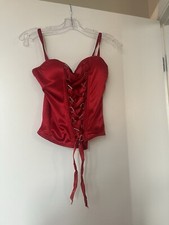 Spirit Halloween Red Corset