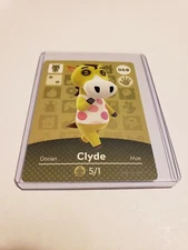 !SUPER SALE! Clyde # 068 Animal Crossing Amiibo Card Horizons Series 1 MINT!