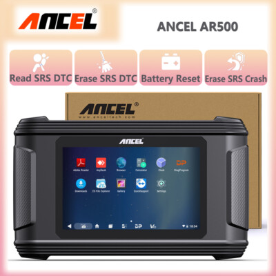 ANCEL AR500 Car Diagnostic Tool Auto OBD2 Scanner SRS Repair Tool Battery Reset