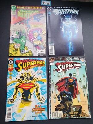 SUPERMAN MIX GREEN LANTERN 46-28-123 + ANNUAL 3 DC COMICS