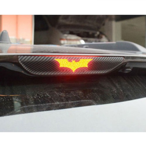 3x 3D Batman Carbon Fiber Sticker Brake 