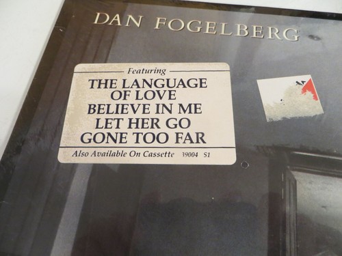 Dan Fogelberg – Windows And Walls - LP 1984 Full Moon - Folk Rock -Shrink w/Hype - Picture 2 of 10