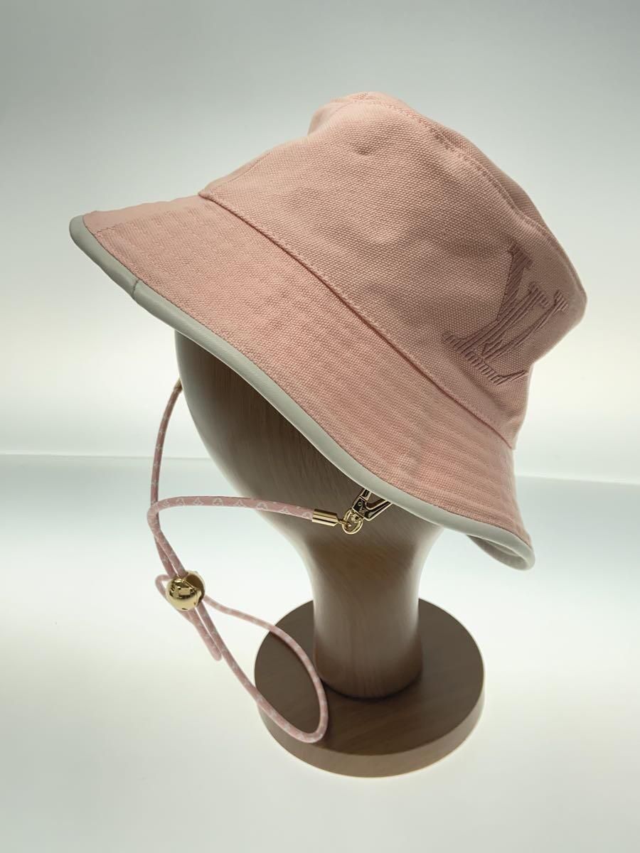 LOUIS VUITTON HAT BOB LV BUDDY BUCKET S COTTON Pink WOMEN LOUIS VUITTON HAT BOB LV BUDDY BUCKET S COTTON Pink WOMEN