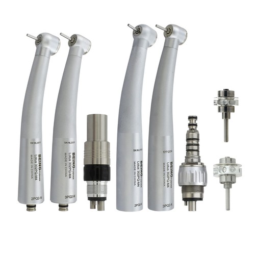 Cartucho de turbina acoplador NSK Kavo Multiflex 4 orificios pieza de mano de alta velocidad BEING - Imagen 1 de 128