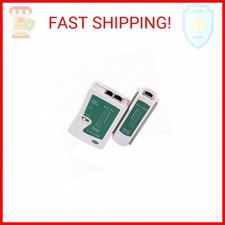 UbiGear New RJ11/RJ12/RJ45 CAT5 CAT5e CAT6 LAN Network/Phone Cable Tester 468 