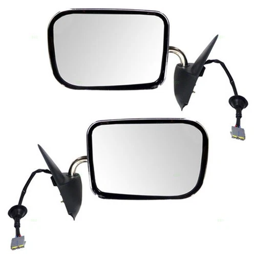 Power Mirror For 1994-1997 Ram 1500 Manual Fold Set 55076612 1994-1997 Ram 2500