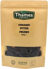 Organic Pitted Prunes 500g - Vegan, Certified Organic - Nutritious and Deliciou