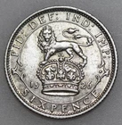 1926 George V Sixpence — photo from another recent sale