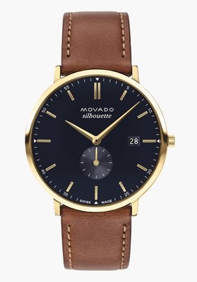 Brand New Never Worn - Movado Heritage Silhouette Men's Watch 3650154