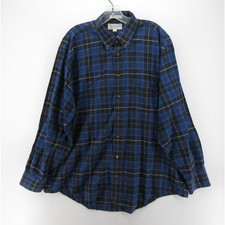 VINTAGE Burberry Shirt Men XL Blue London But...