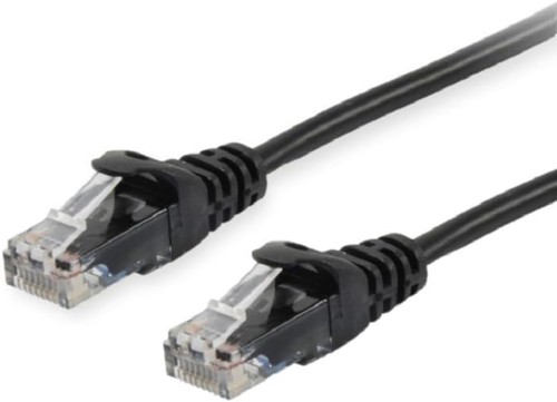 Equip Patchkabel Cat6A U/UTP 2xRJ45 3.00m schwarz - 第 2/2 張圖片