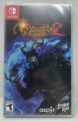 #ad Dungeons amp; Dragons Neverwinter Nights 2 Switch Limited Run #296 New Sealed $84.77