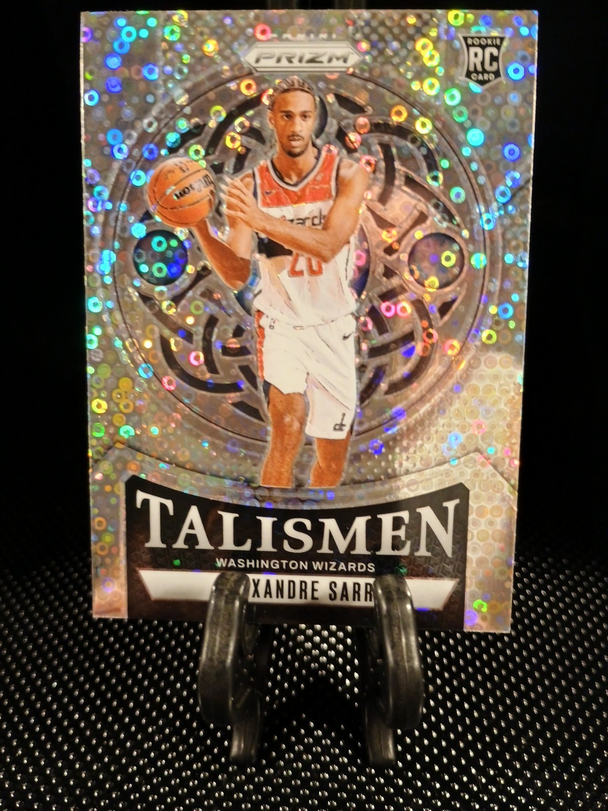 2024-25 Panini Prizm Alexandre Sarr Talismen #17 Silver Disco Prizm (RC) 🔥🔥