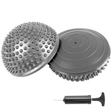 2 Pcs Hedgehog Balance Pods for Kids & Adults, Half Dome Pilates Ball Trainer...