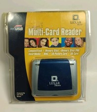Lexar Multi Card Reader USB 2.0 Compatible With Memory Stick And Others New