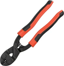 8-inch Mini Bolt Cutter, Heavy Duty Wire Cutters with Ergonomic Handle, High Har