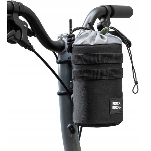 RockBros Torba Rowerowa Na Kierownicę Czarna 1,2L - N/A RockBros-image