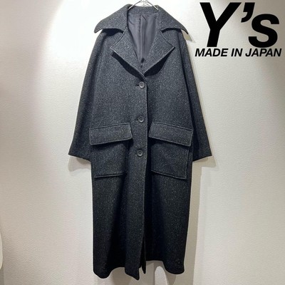 Rare 90S Y's High Quality Wool Long Chester Coat | eBay Rare 90S Y's High Quality Wool Long Chester Coat | eBay