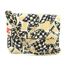 Chanel Canvas Chain Shoulder Bag Women Multicolor One Size
