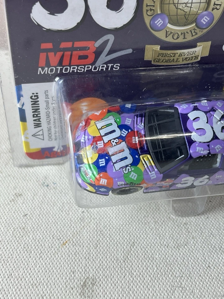 2002 Team Caliber 1:64 Scale #36 Ken Schrader Global Color Vote M&M’s Grand Prix - Image 3 of 4