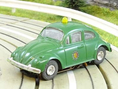 FALLER AMS | VW KÄFER 1300 ''POLIZEI'' / TYP 2 | grün | GEBRAUCHT | RAR | TOP !!!