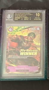 Zoro Pre Release Winner | eBay