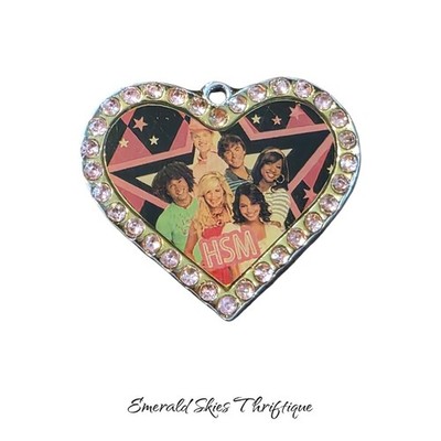 Vintage Disney High school musical necklace pendant. Free shipping
