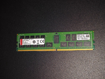 Kingston 32GB DDR4-2400T RAM KTH-PL424/32G PC4-19200R ECC Reg Server RDIMM