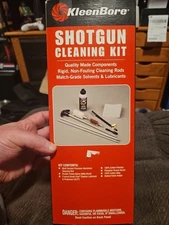 KleenBore Shotgun Cleaning Kit 12 Gauge Gun Care CLP Rods Brushes Patches New