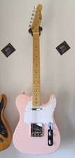 Chitarra Elettrica Di Carlo TL PRO Style Rosa Pink Alnico V