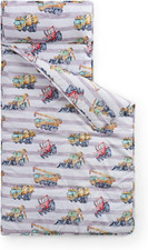 Kids Sleeping Bag Nap Mat with Pillow  Blanket   3-In-1 Machine Washable Quilte