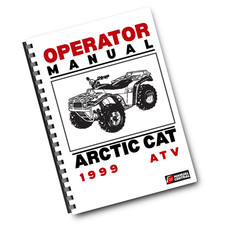 ARCTIC CAT 1999 ATV - 250 300 400 500 CC - OPERATOR MANUAL