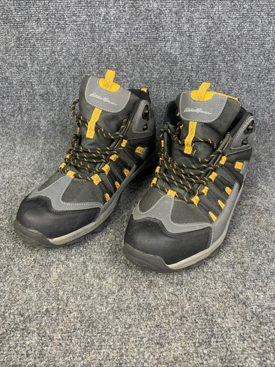 Eddie Bauer Boots Mens Shoes Hiking Lakewood Gray Walking Trail