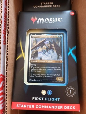 Magic: The Gathering First Flight Starter Commander Deck MTG Precon Sealed