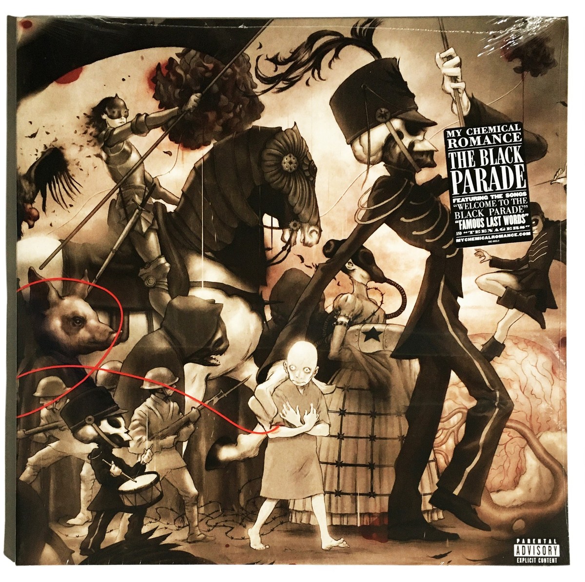 My Chemical Romance The Black Parade DOUBLE LP Vinyl NEW SEALED