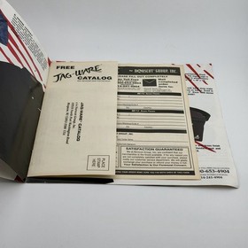 Vintage Atari Jaguar Jag-Ware JagWare Original Products Brochure Catalog Booklet