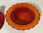Vintage Mosser Red Orange Yellow Hen on Nest   UV Reactive — photo 6
