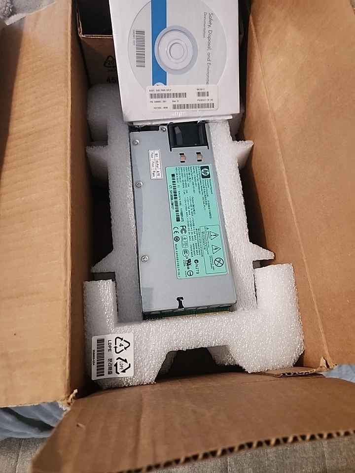 HP 500172-B21 1200W 490594-001 438203-001 FOR G6 / G7 HOTPLUG ACC Power Supply - Image 4 of 4