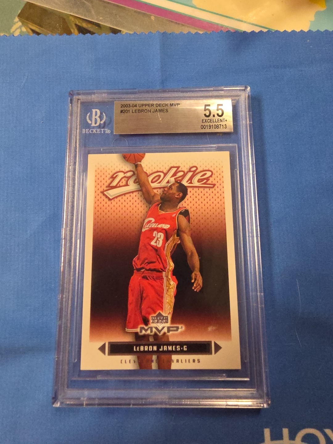 LeBron James 2003 Upper Deck MVP #201 Base Price Guide - Sports