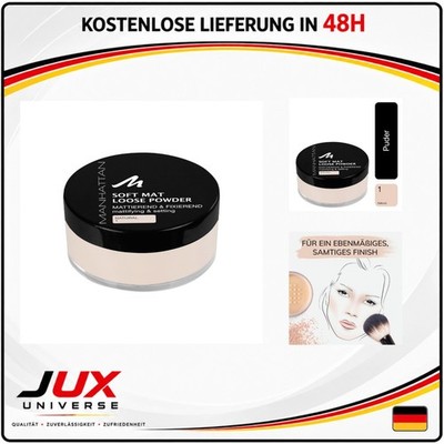 Manhattan Soft Mat Loses Puder Natural 1 20g mattierend Baken