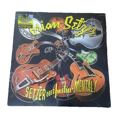 Brian Setzer Setzer Goes Instru-MENTAL! (Vinyl) 12'' Album Coloured Vinyl
