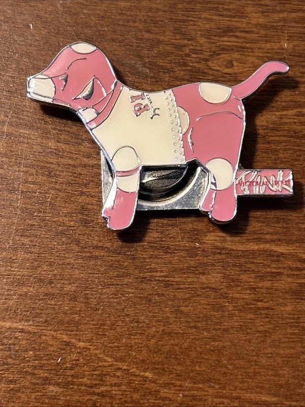 Victoria’s Secret Pink Rare Vintage Collectible Display Magnetic Dog Pin