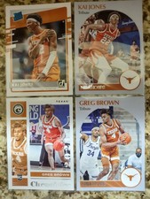 2021 Panini Texas Longhorn Basketball Greg Brown/Kai Jones